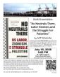 Saturday 7/18: “No Neutrals There, Labor Zionism, & the Struggle For Palestine” Book Presentation & Panel