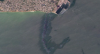 Pollution of the water area after drone attacks has been recorded near Taganrog.