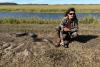 Florida hunters are spotting more giant pythons as fires, cold snaps strip away cover