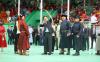 President of the Republic of Korea Lee Jae Myung and First Lady Kim Hea Kyung Attend the Opening of the National Naadam Festival as Guests of Honor