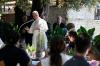 Pope Leo at Borgo Laudato si’ lunch: ‘I came with a ‘hunger’ for genuine charity’
