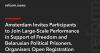 Amsterdam Invites Participants to Join Large-Scale Performance in Support of Freedom and Belarusian Political Prisoners. Organisers Open Registration