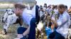 Prince Harry joins goat yoga, plays water bombs at charity event for military families