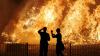 NI fire service dealt with over 300 calls as bonfires lit
