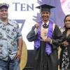 Tiyan High grad who juggled class, job and caregiving says ‘Never ever stop’