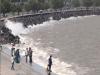 India News | Mumbai Witnesses High Tide at Marine Drive as IMD Issues Heavy Rain Alert Across Several States