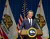 Gov. Gavin Newsom accused Trump of corruption over a Qatari-donated jet as disputes over security and costs intensified.
