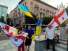 “This march honors Georgian heroes in Ukraine.” Video blog: “Protests in Georgia”