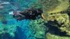 Snorkel or walk between two of Earth’s tectonic plates in Silfra, Iceland