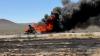 Aviation fuel tanker rolls onto Hwy 56 in Beryl, igniting fire in nearby wildland