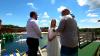 North Dakota newlyweds celebrate marriage at Wisconsin Dells water park
