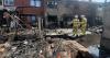 Northern Ireland Fire Service says Eleventh Night bonfire ‘most probable cause’ for Greenisland homes burned down