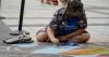 City of Hope Cancer Center unveils chalk art honoring cancer survivors