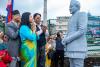 Statue of Kathmandu Metropolitan's Founding Mayor PL Singh Unveiled