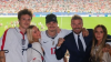David Beckham shares family photo celebrating England win without son Brooklyn