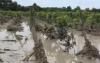 Flooding in Telavi, Georgia causes major damage to homes and infrastructure