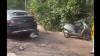 Video: Mercedes driver runs over two, then reverses with victims trapped beneath