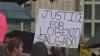 Justice for Lorenzo Protesters Rally Outside Houston City Hall After Deadly ICE Shooting