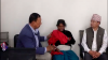 NC leader Mohan Basnet provides Rs 100,000 to family of Ganesh Nepali
