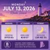 Rhode Island Weather for July 13, 2026