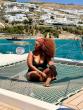 Zikhona Sodlaka soaks up the summer during a girls’ getaway to Mykonos