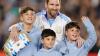 How many children does Lionel Messi have, and do they play football?