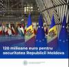 EU grants Moldova additional 120 million euros to strengthen defense