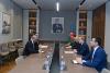 Azerbaijan FM Jeyhun Bayramov meets with WCO Secretary General