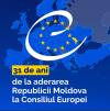VIDEO // Republic of Moldova marks 31 years since joining Council of Europe