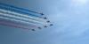 A surprise air show over Lake Champlain from the Royal Air Force Red Arrows