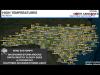 North Carolina Cools Off Monday After Stalled Front as Coolest Day in Weeks Brings Highs in 70s and 80s With Scattered Storms