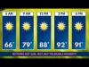 Forest City North Carolina Hits 93 Degrees Monday as Heat Returns After 11 Day Break From 90s Under Wall to Wall Sunshine