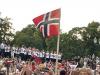 Back home, Norway players saluted, receive audience with king