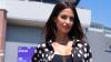 World Cup WAG sends fans wild as she wears sheer top for hosting duties
