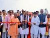 India News | Rajnath Singh, Nitin Gadkari, Yogi Adityanath Attend Inauguration Ceremony of Kanpur-Lucknow Expressway