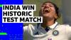 India complete historic Test victory