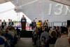 Navy christens Flight III Arleigh Burke-class destroyer after Korean War hero