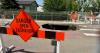 Deep sinkhole opens up in north Edmonton after weekend thunderstorms