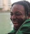 Dosted Gennah flies Ghana's flag