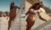 Lottie Tomlinson flaunts her jaw-dropping figure in a skimpy bikini as she soaks up the sun on a lavish £1,600 a-night family holiday in Turkey