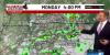 First Alert Forecast: Early week rain and storms, late week heat