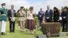 (LEAD) Britain's Princess Anne visits U.N. cemetery in Busan