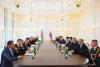 President Ilham Aliyev held expanded meeting with Slovak President in Shusha -
