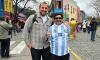 'We want to win because of Malvinas': What World Cup-obsessed Argentines really think of England semi-final - with anger about the Falklands... and a Maradona lookalike!