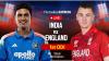 India vs England Live Score, 1st ODI: Prasidh Krishna picks Jos Buttler; ENG are four down in Birmingham