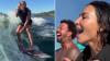 Lewis Hamilton, 41, shows off incredible wakeboarding skills on holiday with girlfriend Kim Kardashian during F1 break