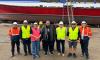 Prime Minister Inspects Aurora V Ferry Repair Works