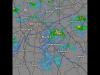 South Carolina Sees Off and On Morning Rain Near Greenville and Simpsonville as High Stays Near 80 Degrees About 10 Below Normal
