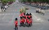 British troops march down Champs-Elysees in Bastille Day parade