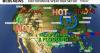Maps show extreme heat and flood threats across U.S.